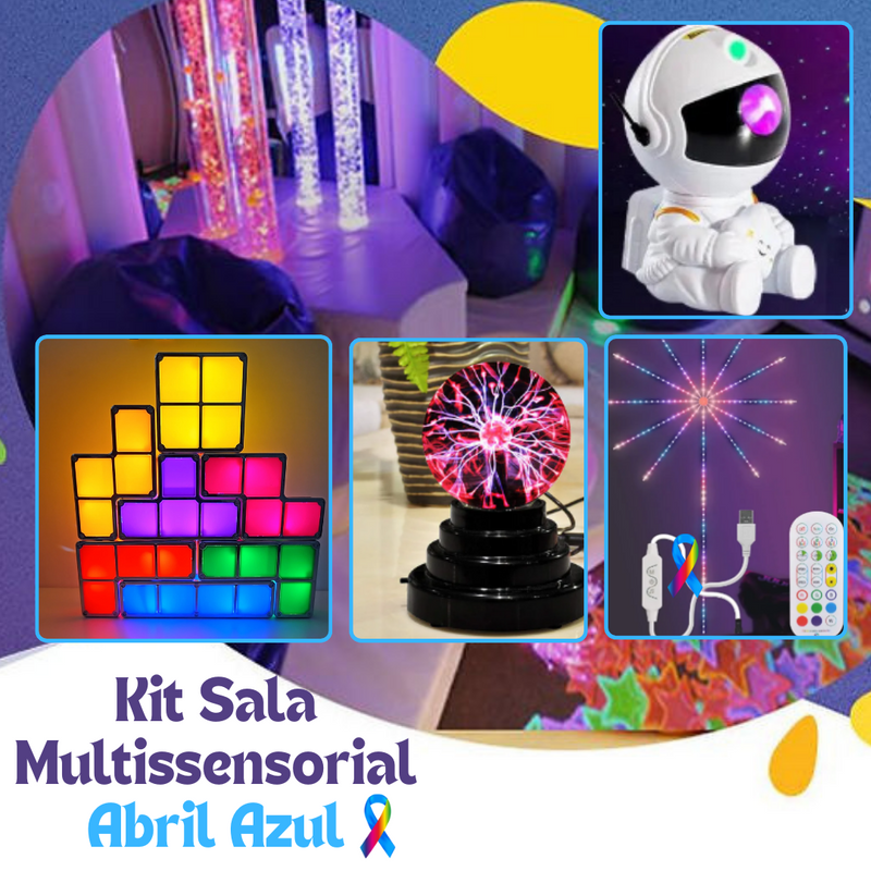 Kit Multissensorial Abril Azul