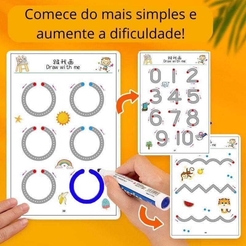 Caderno de Traço e Desenho Infantil - EducBook